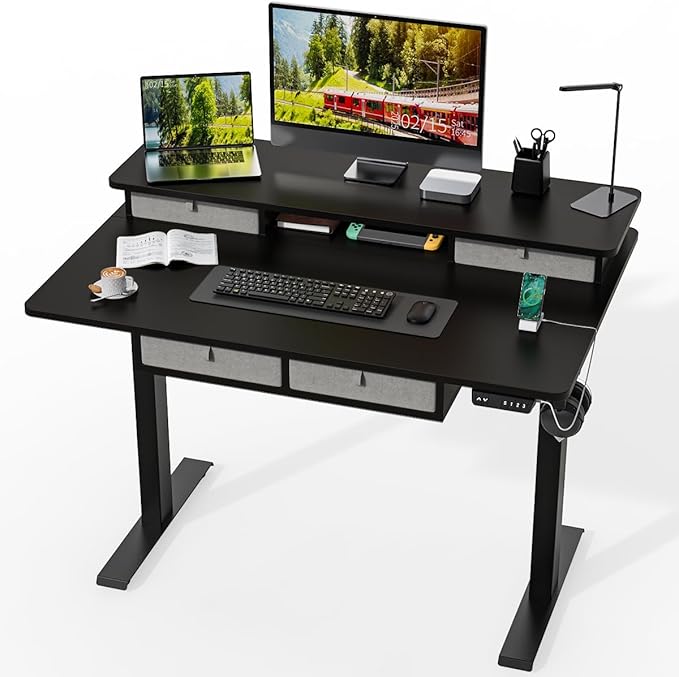 Kingant 48 x 30 Inch Electric Standing Desk by KINGANT