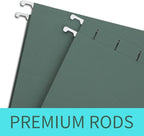 HERKKA Extra Capacity Hanging File Folders, 30 Pack Reinforced Letter Size - Image 4