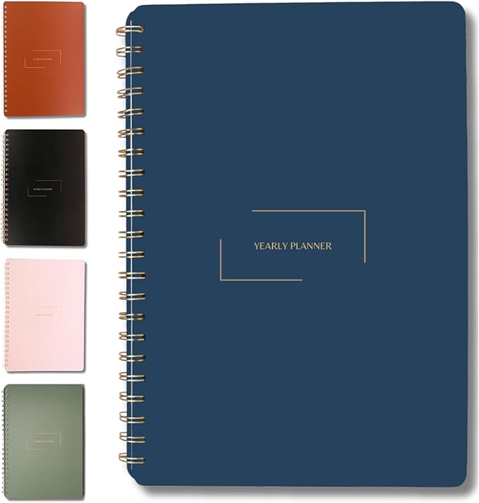 Merely Home | Ultimate Yearly, Monthly Planner | 8.25" x 11.75" | To Do List by MerelyHome