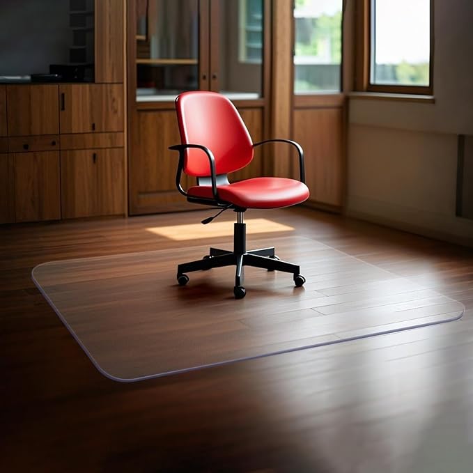 SOONAN Office Chair Mat for Hardwood Floor, 0.08" Thickness Heavy Duty by SOONAN