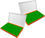 2 Pack Plastic Case Stamp Pad Large Size by ZIGEL