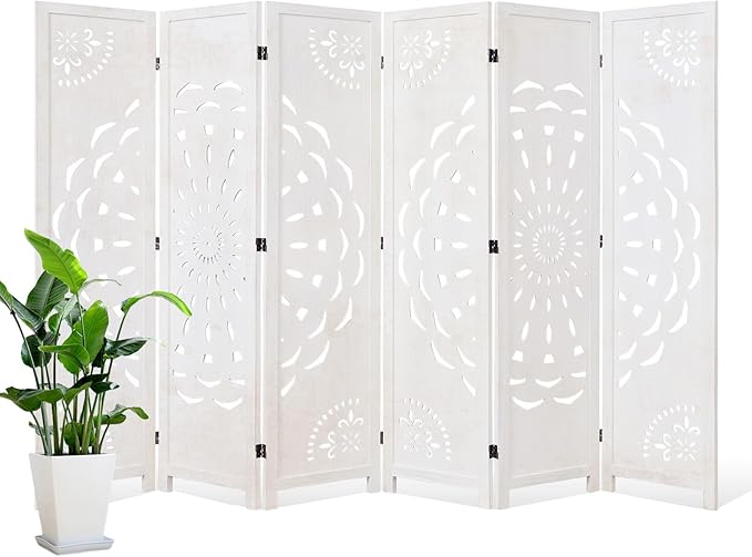 66.9Inch Wooden Room Partition by Svimi