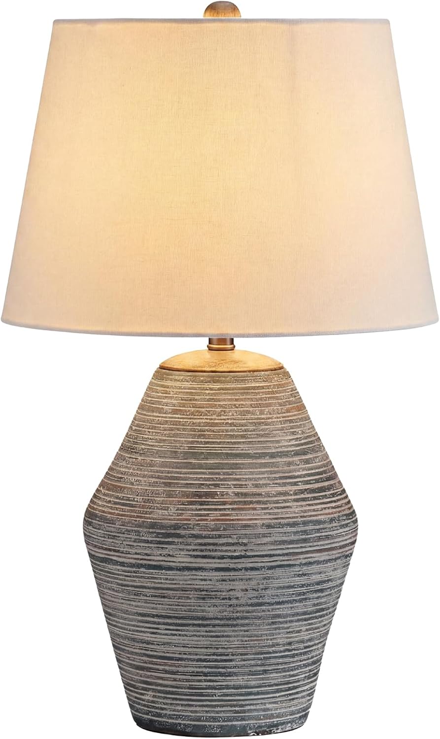 Signature Design by Ashley 1-Piece Table Lamp, Blue Terracotta