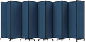 Versare Room Divider 360 Portable Wall Partition | Folding Panels | Large by VERSARE