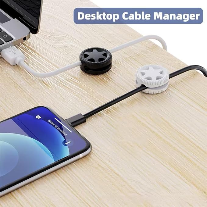 319pcs Cable Management Organizer Kit, Desk Cord Organizer, 98 Adhesive Cable - Image 8