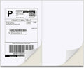 2000 Half Sheet Self Adhesive Shipping Labels by BESTEASYLABELPRINTER