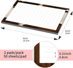 SXboxing Sticky Notes 4X6 Inches, 2 Pack Large Cute Self-Stick Pads, Bright - Image 4