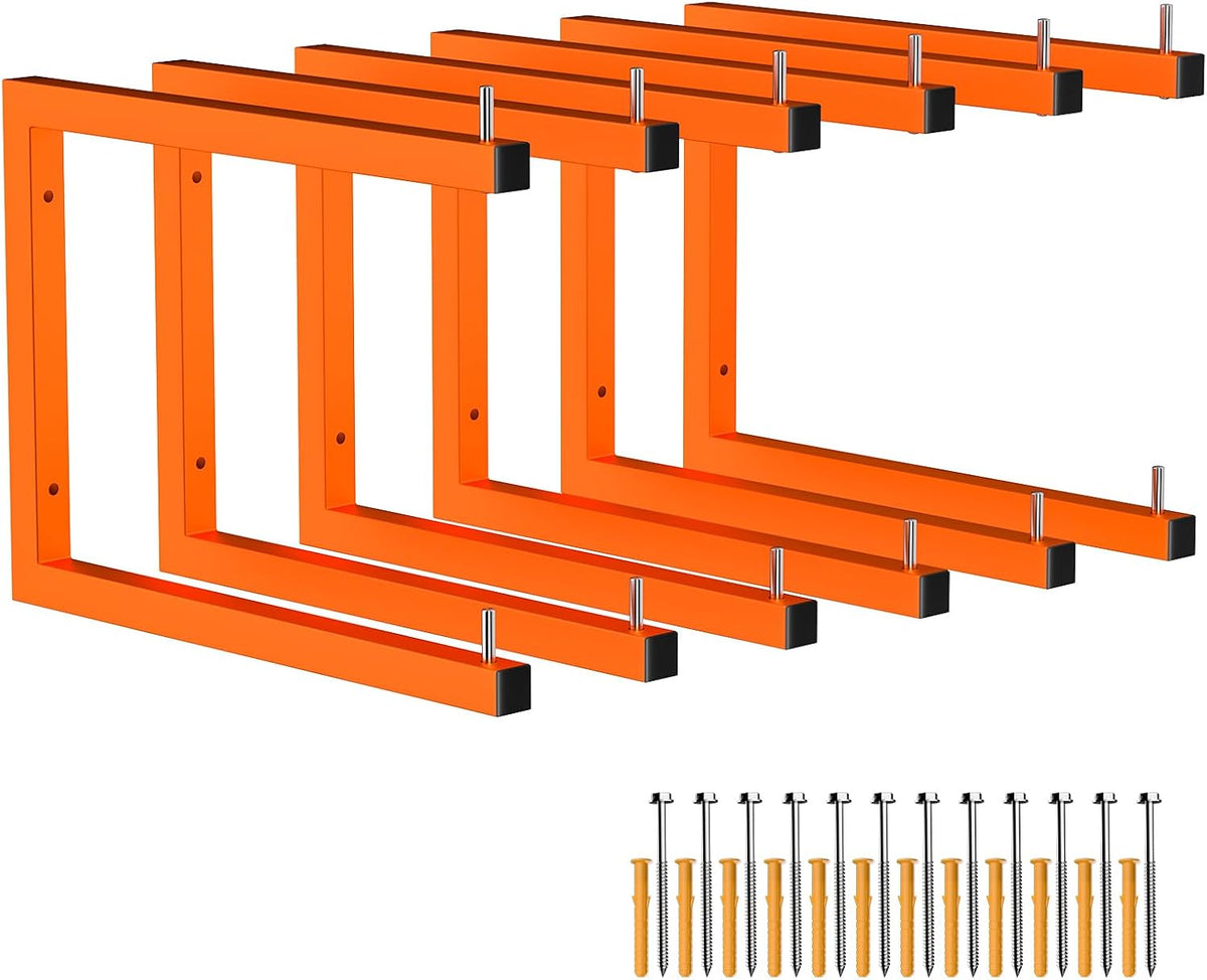 lumber storage rack, wall mount wood rack (6, main product view