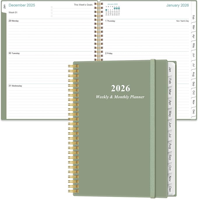 2026 Planner - Planner 2026 from January 2026 to December 2026 by Heveboik