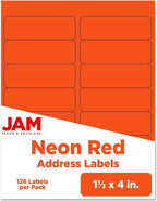 JAM PAPER Shipping Address Labels by JAMPaper