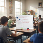 MXG 10x10 Inch Magnetic Dry Erase Board, Double Sided Small Whiteboard - Image 7