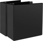 CIXILDTS 3" 3 Ring Binder, Standard 3-Inch Slant-D Ring Binder Fit Letter Size by CIXILDTSOffice