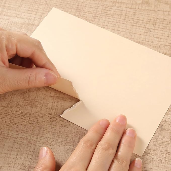 50 Sheets Colored Cardstock Paper 5 Colors, 250 GSM Heavy Card Stock - Image 4