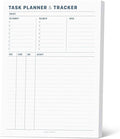 Task Planner & Tracker 8.5 x 11 Tear-Off 70 Sheet Planner Pad – Project by Emblissom