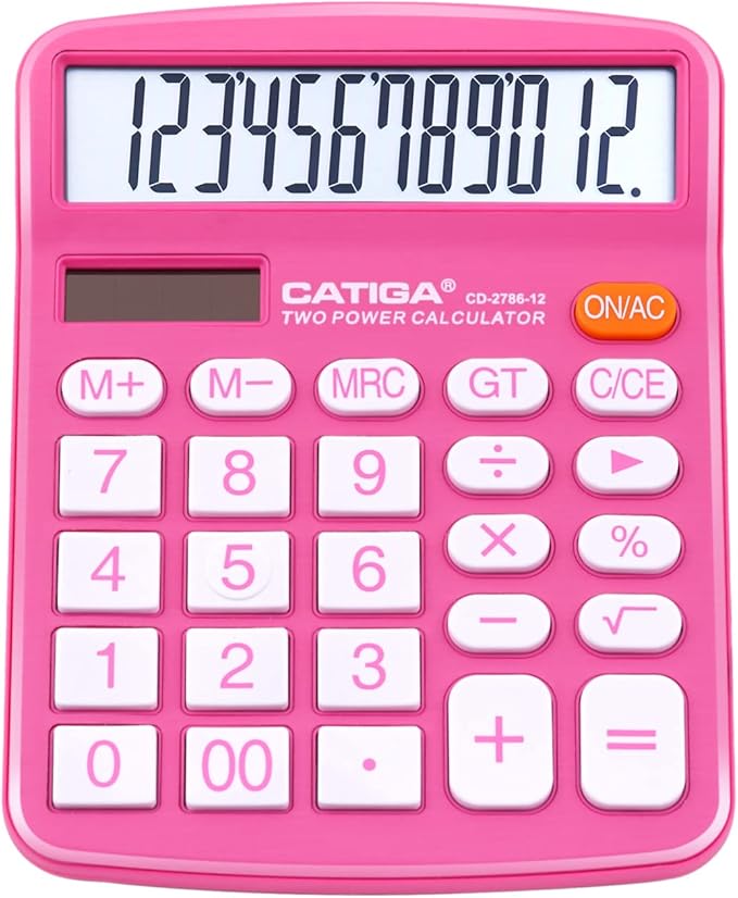 12 Digit Desktop Calculator by CATIGA