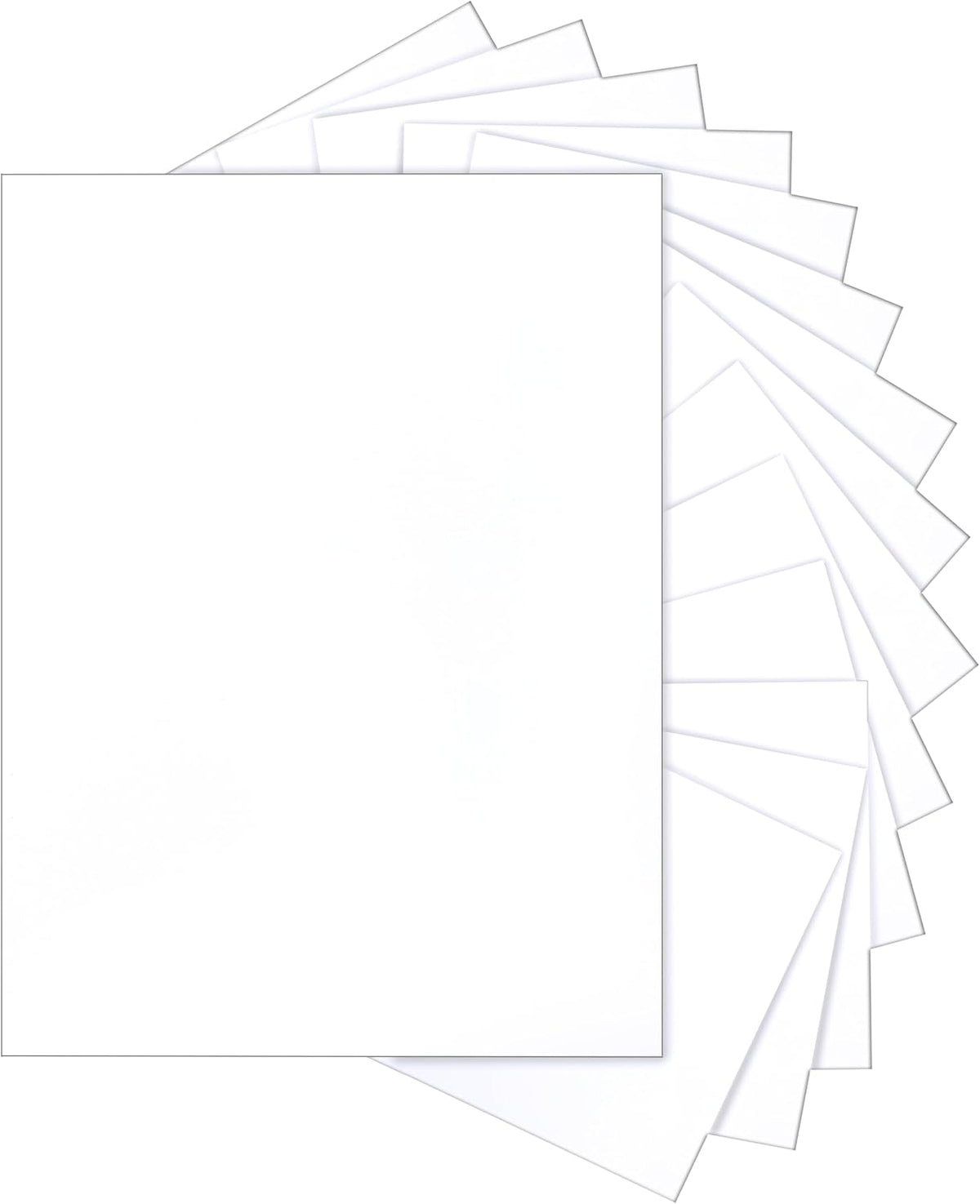 Silunkia 300 Sheets White Cardstock 8.5 x 11 Printer Paper, 75lb Heavyweight
