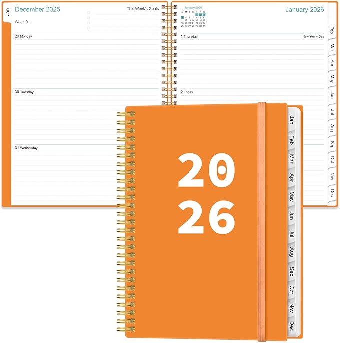 2026 Planner - Planner 2026 from January 2026 to December 2026 by Heveboik