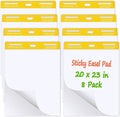 ReliThick 8 Pads Premium Sticky Easel Pad, 20 in x 23 in, 30 Sheets/Pad by ReliThick
