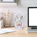 Vgrti My Brain Has Too Many Tabs Open Acrylic Cosmetic Pencil Pen Holder Cup - Image 4