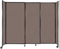 Versare Straightwall Sliding Portable Wall Partition | Freestanding Office by VERSARE