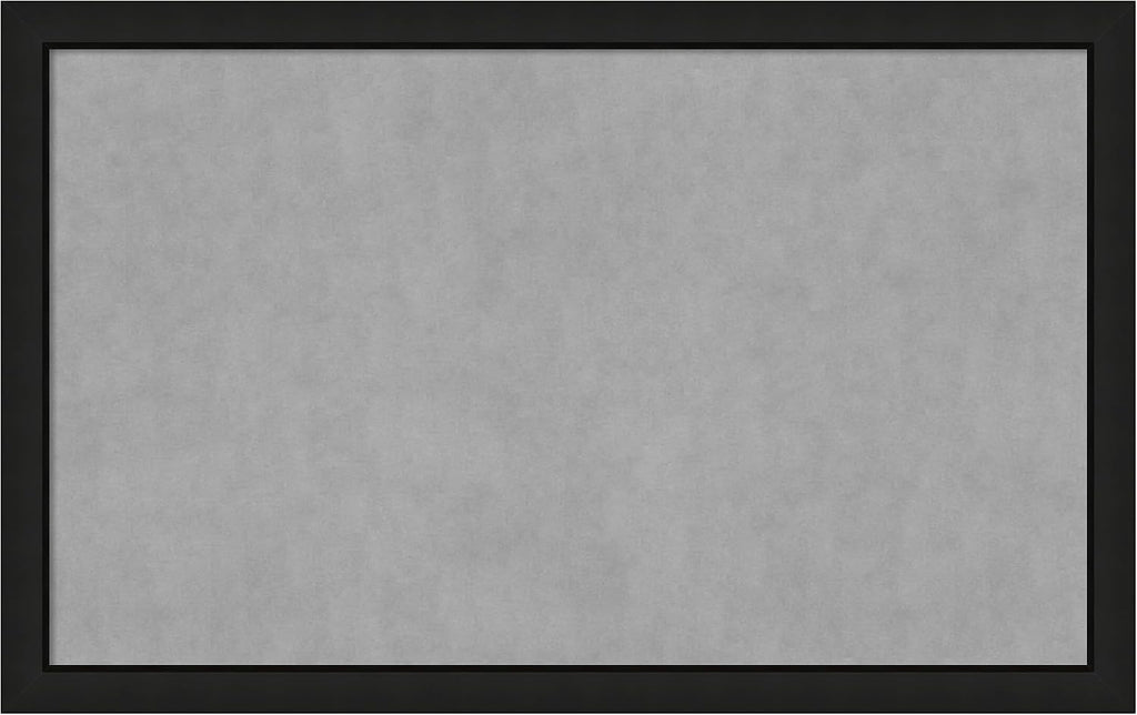 Amanti Art Black Framed Magnetic Board 27x43 Large Vision Board
