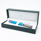 Monteverde USA Ritma Fountain Pen in Turquoise – Medium Nib, Balanced JoWo - Image 9