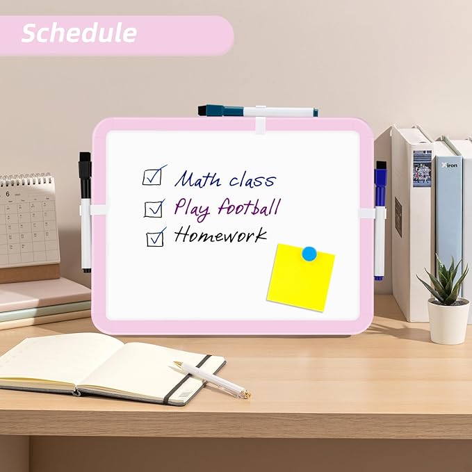 VUSIGN Small White Board Dry Erase, 8.5'' x 11'' Magnetic Dry Erase Board - Image 4