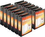Cardinal Economy 3-Ring Binders, Round Rings, Holds 625 Sheets, Carton of 12 by TOPSProducts