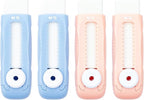 M&G 4 Pack Pencil Erasers Sliding Retractable Eraser, Soft Cute Erasers Push by MG