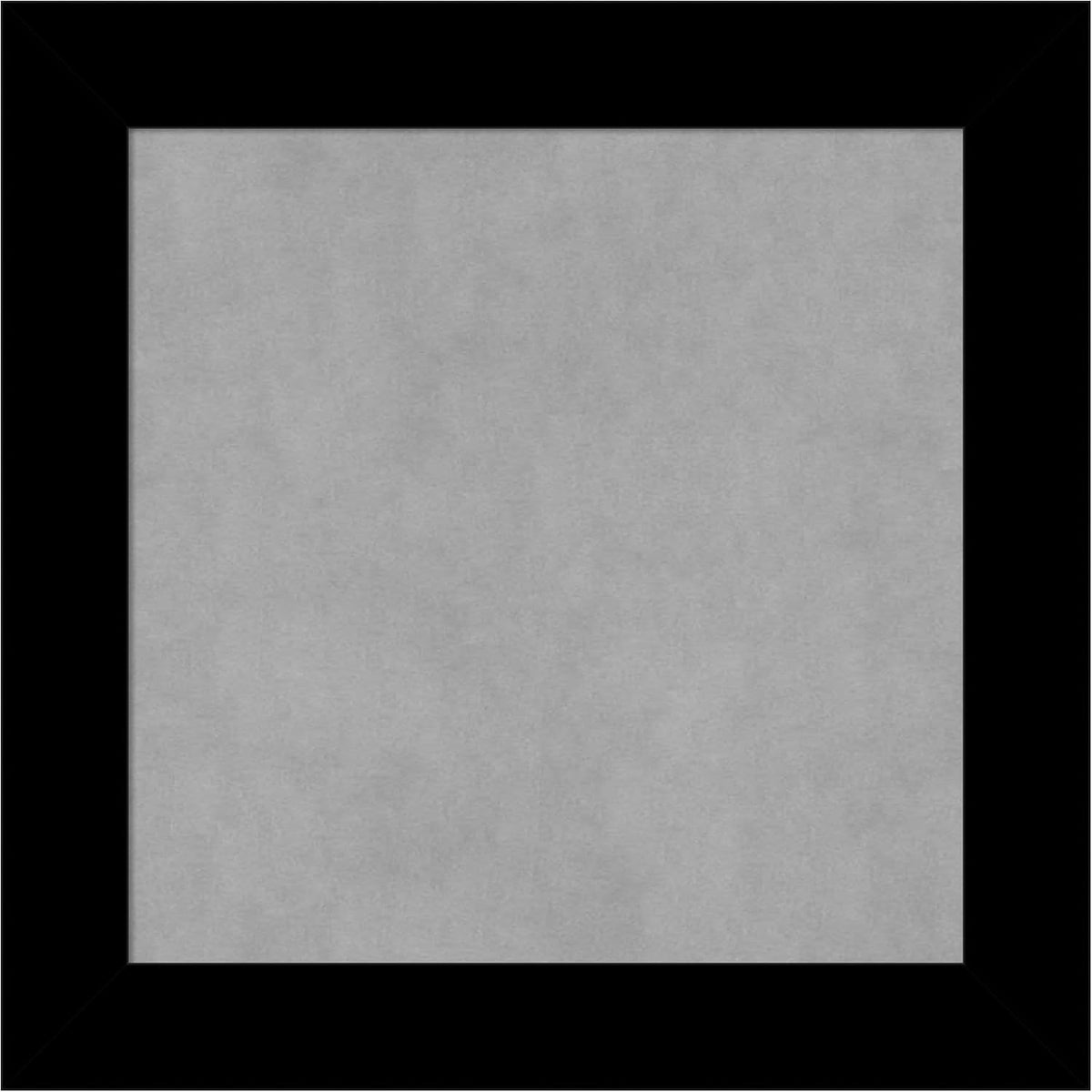 Amanti Art Black Framed Magnetic Board 25x25 Medium Vision Board