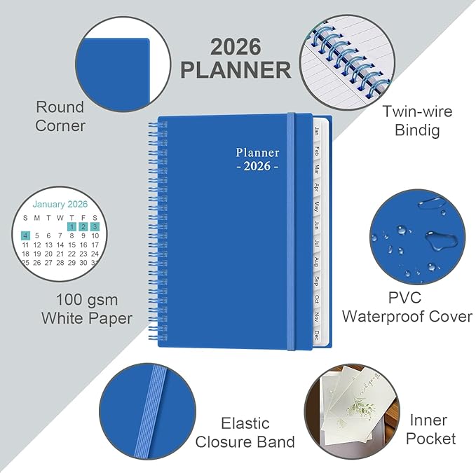 2026 Planner - Planner 2026 from January 2026 - December 2026, Weekly & Monthly - Image 2