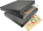 Lineco Museum Archival Storage Box, 20.75x24.75x3 in. Drop Front Design. - Image 9