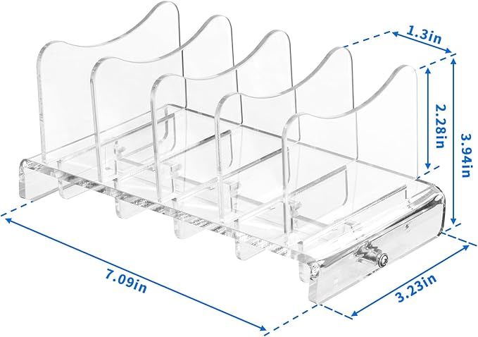 CaSZLUTION Acrylic Multi Device Organizer Stand Base - Image 3