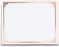 PaperDirect Copper on White Classic Specialty Certificates, 8½ x11, Foil Accents