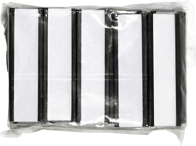 SmartSign Pack of 25 Magnetic 'C' Channel Label Holders | 0.5" x 2" - Image 8