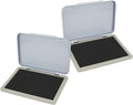 2 Pack Metal Case Stamp Pad Medium Size by ZIGEL