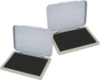 2 Pack Metal Case Stamp Pad Medium Size by ZIGEL