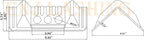 ENJ Flatbed Edge Protectors for Cargo Loads Corner Protectors Flatbed Used Together with Webbing to Protect Cargo, 20 Pack | Corner Protectors Flatbed Used Together with Webbing to Protect Cargo