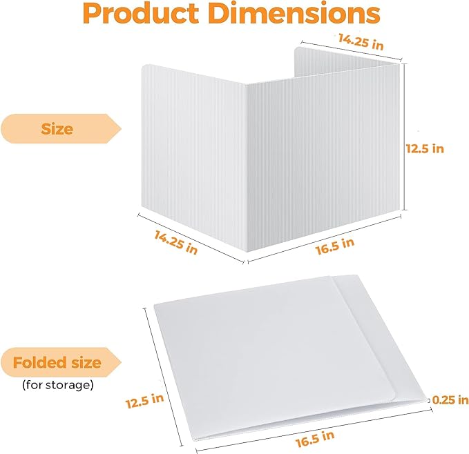4-Pack Classroom Privacy Shields - Image 4