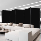 Room Divider 6FT Folding Privacy Screens, 6 Panel Partition Room Dividers - Image 4