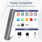 Wireless Presentation Clicker PowerPoint Remote: USB C A Presenter PPT Power - Image 6