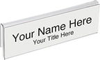50-Pack 8.5" x 2" Acrylic Name Plate