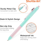 Shuttle Art 4 in 1 Multicolor Pen, 2 Pack Retractable Ballpoint Pens - Image 4