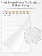 To Do List Notepad for Work, Productivity & Goal Setting, Undated Spiral Daily - Image 4
