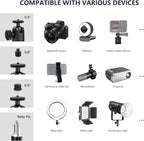 【All Metal】RAUBAY Desktop Magic Arm, Overhead Camera Desk Mount, Table Light - Image 5