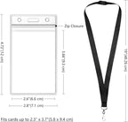 24-Pack Black Breakaway Lanyards - Image 3