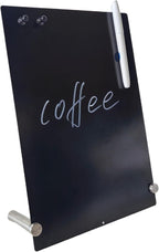 12 x 9 Inch Magnetic Bulletin Board Dry Erase Memo Board Freestanding Metal - Image 8