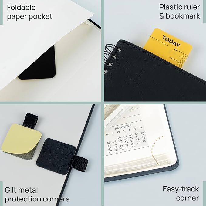 POPRUN Planner 2025-2026 Academic Weekly Calendar - Image 6