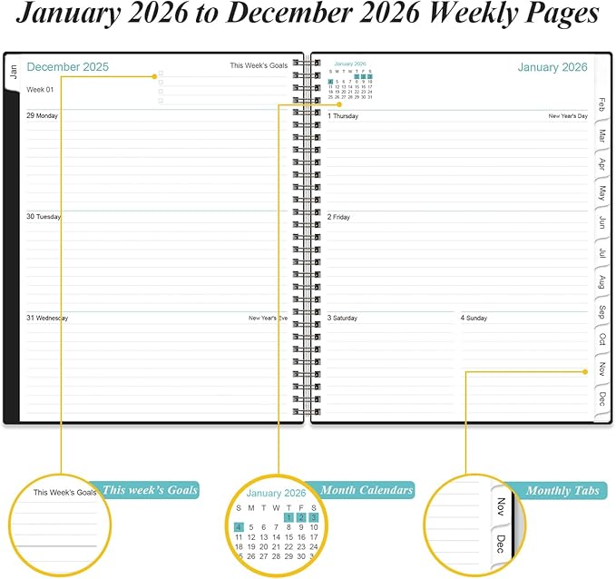 2026 Planner - Planner 2026 from January 2026 to December 2026 - Image 3
