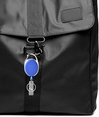 Retractable Badge Holder with Carabiner Reel Clip and Key Ring - Image 9